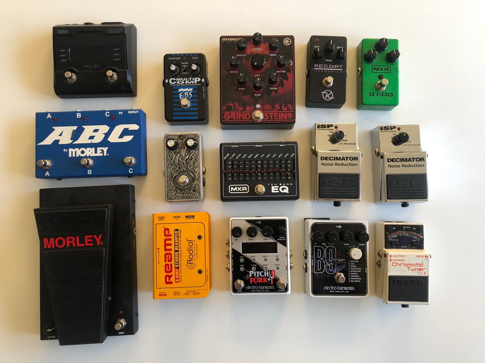Pedales : OD, Comp, EQ, Fx…, Ophalen, Zo goed als nieuw
