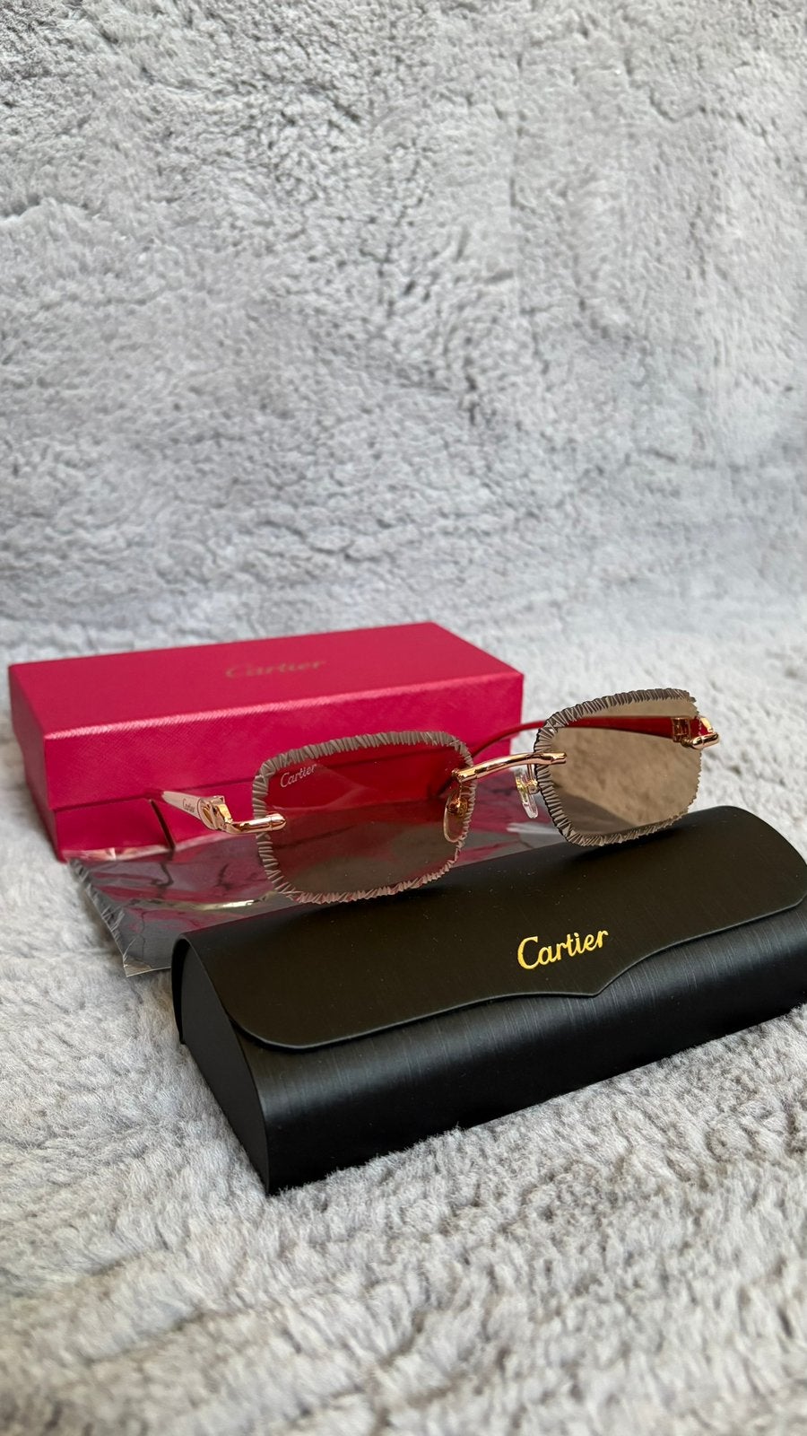 Lunette cartier bronze, Neuf, Autres marques, Enlèvement ou Envoi, Brun