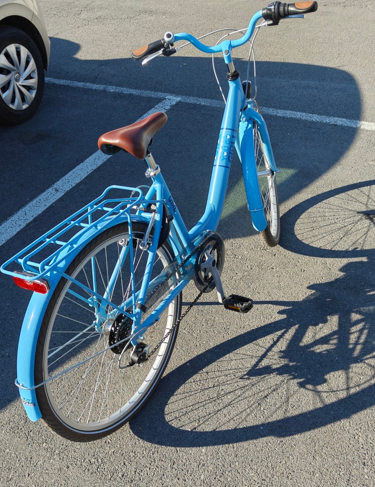 Meisjesfiets., Ophalen, Zo goed als nieuw, Versnellingen