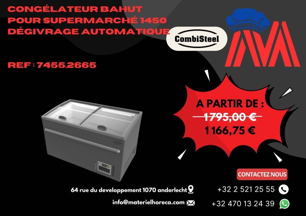 FRIGO CombiSteel -35%, Ophalen of Verzenden, Nieuw in verpakking, Koelen en Vriezen