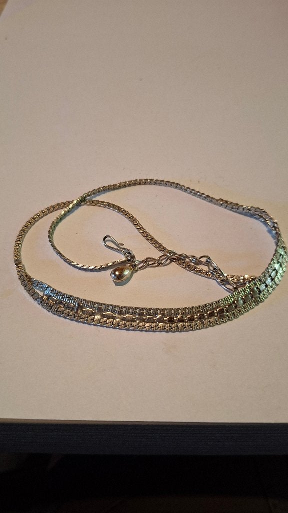 Collier, Bijoux, Sacs & Beauté, Colliers, Enlèvement ou Envoi, Utilisé, Argent, Autres matériaux