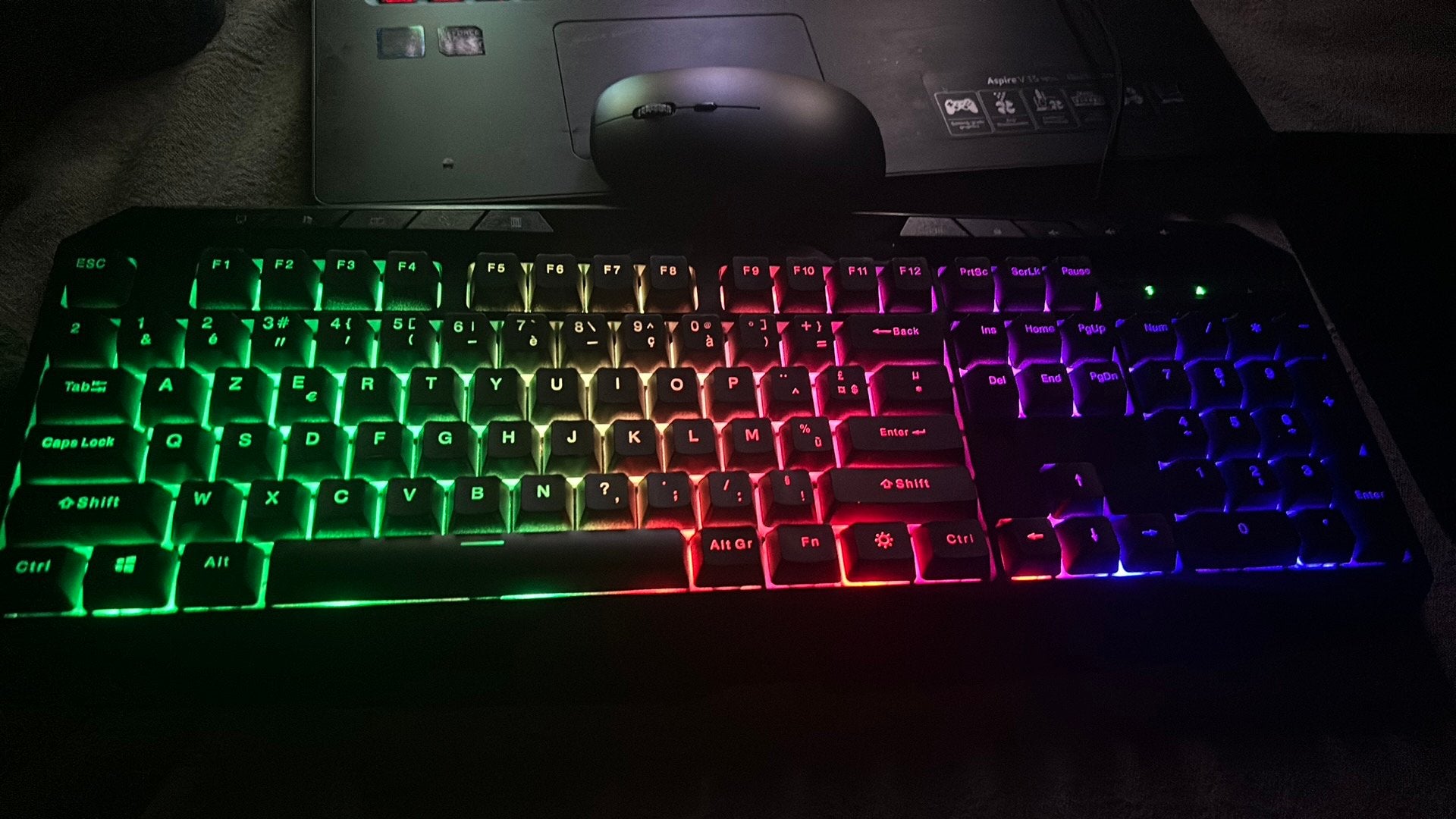 Gaming toetsenbord with leo, Informatique & Logiciels, Enlèvement ou Envoi, Comme neuf, Clavier gamer