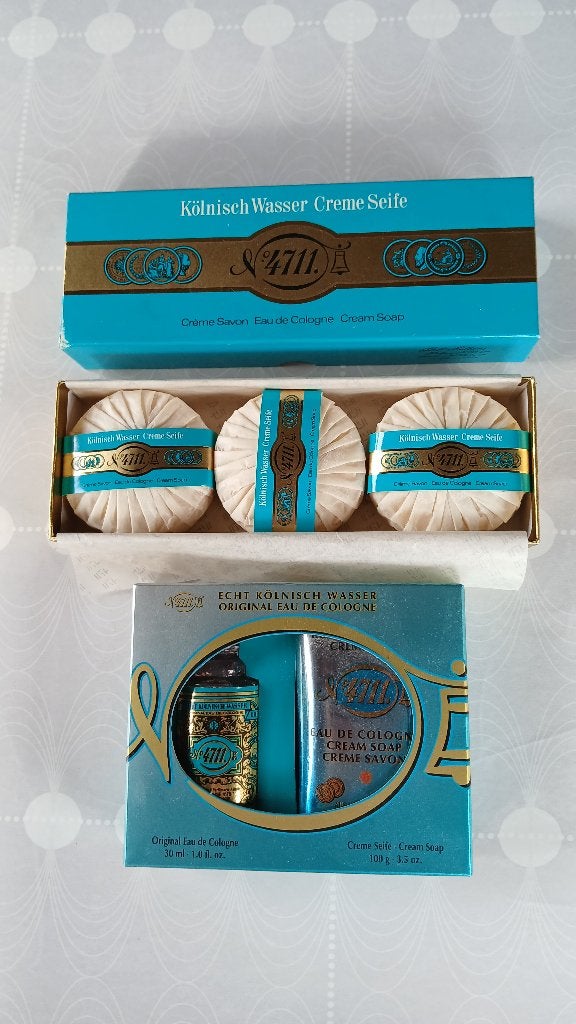 parfum 30 ml+3 stukken zeep 4711-Eau de Cologne 100g, Verzamelen, Ophalen, Nieuw
