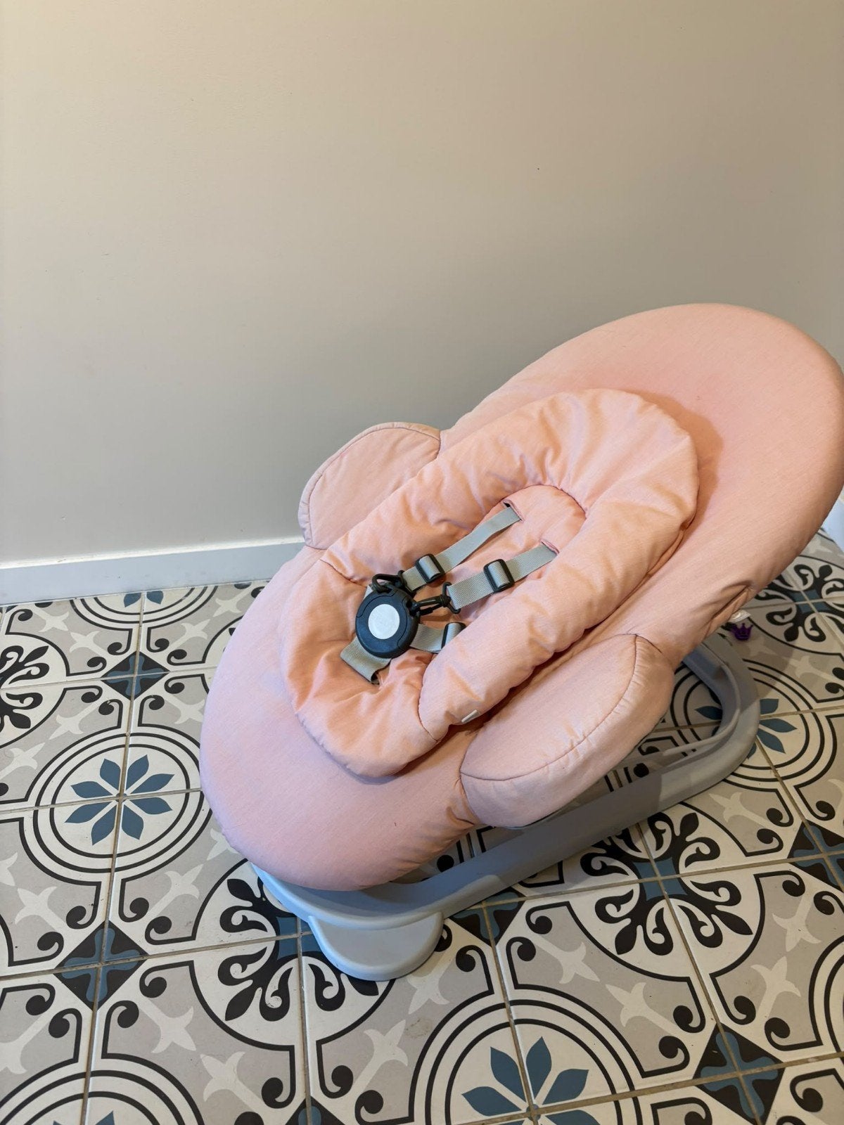 Transat bébé Stokke rose poudré, Enlèvement, Comme neuf