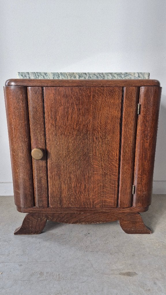 Frans Art-deco kastje, Ophalen