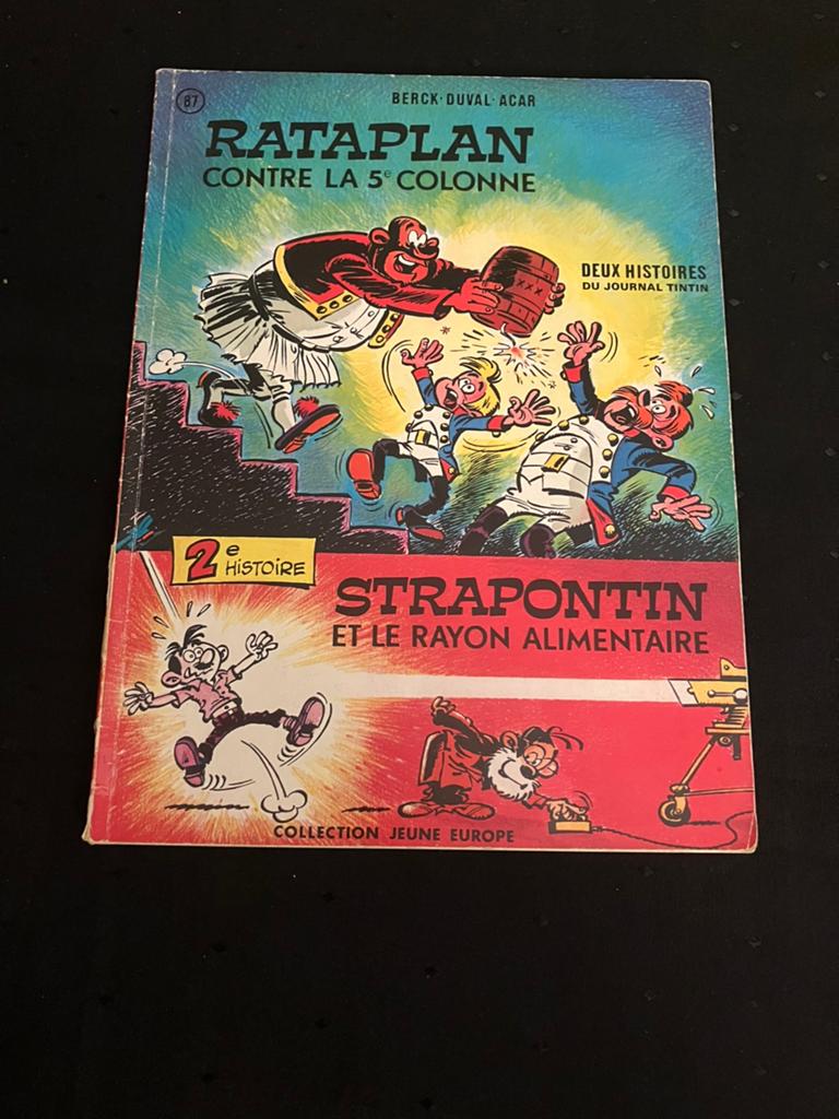 Rataplan contre la 5e colonne - EO 1973 - Jeune Europe, Boeken, Stripverhalen, Meerdere stripboeken, Ophalen of Verzenden, Zo goed als nieuw