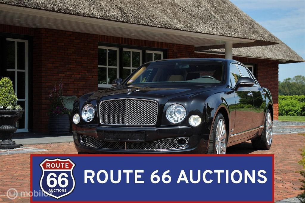 Bentley Mulsanne | 2015 | Route 66 Auctions, Auto's, Bentley, Gebruikt, Zwart, Bedrijf, Handgeschakeld