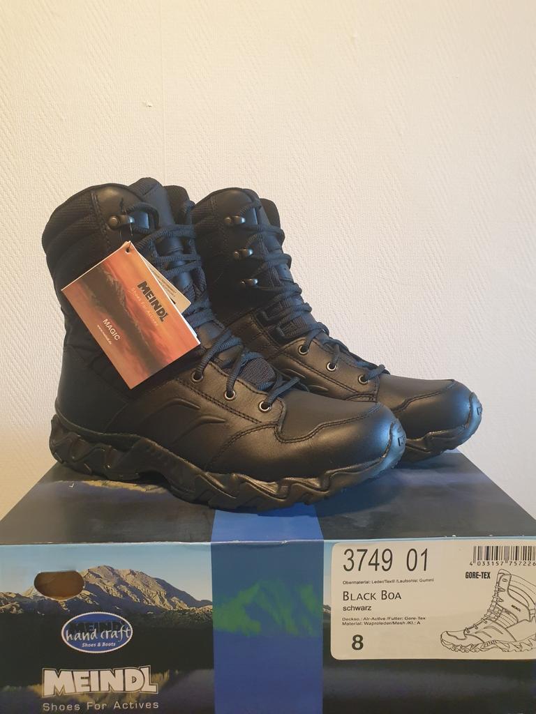 Meindl Black boa gtx 42, Doe-het-zelf en Bouw, Veiligheidskleding, Ophalen of Verzenden