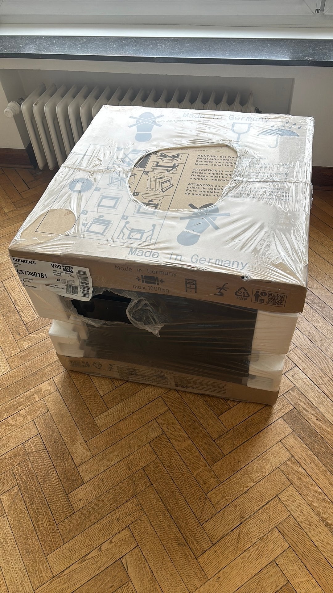 Combi stoomoven nieuw, Elektronische apparatuur, Ovens, Ophalen, Oven, Hete lucht, Siemens