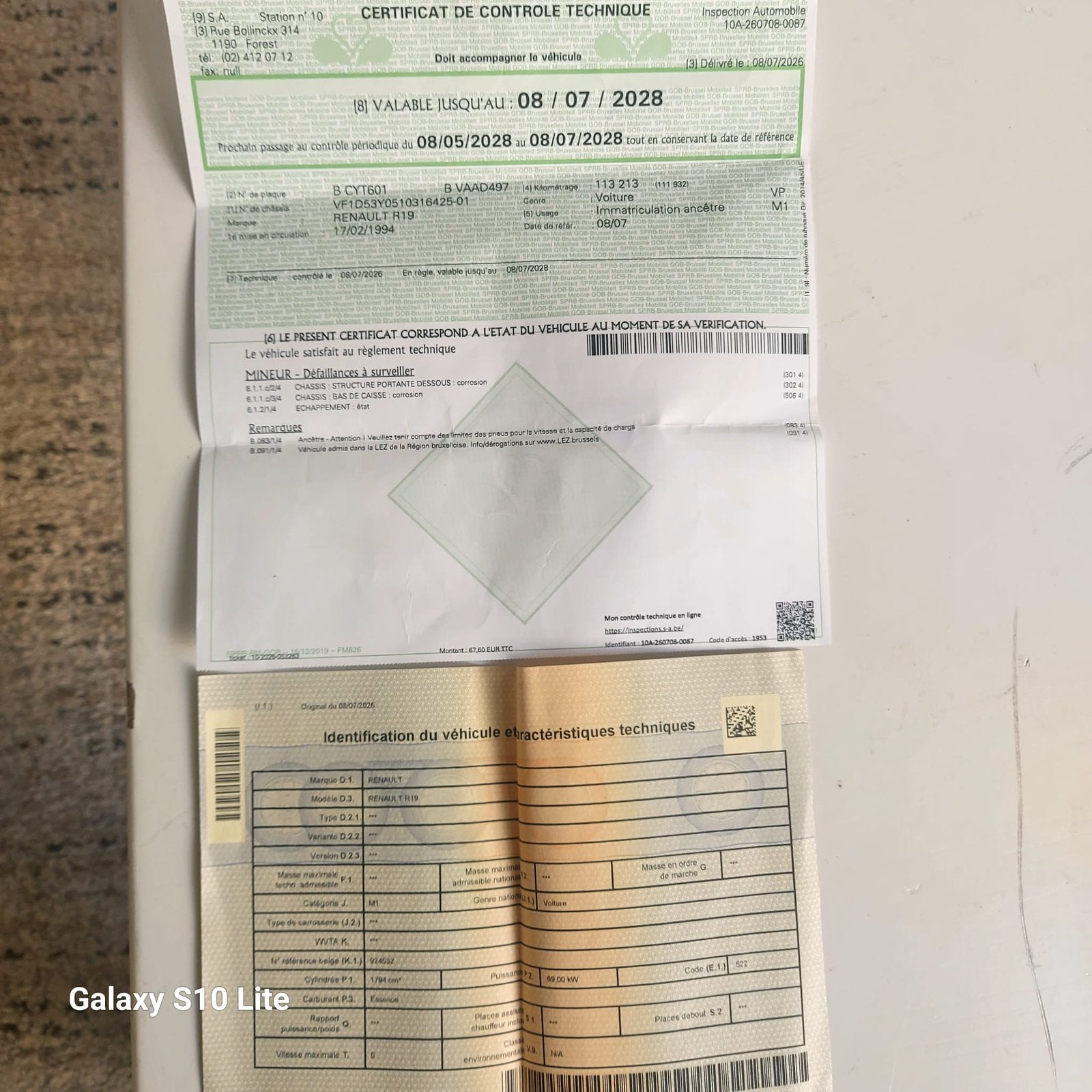 Renault 19 cabrio très bon état, foto 10
