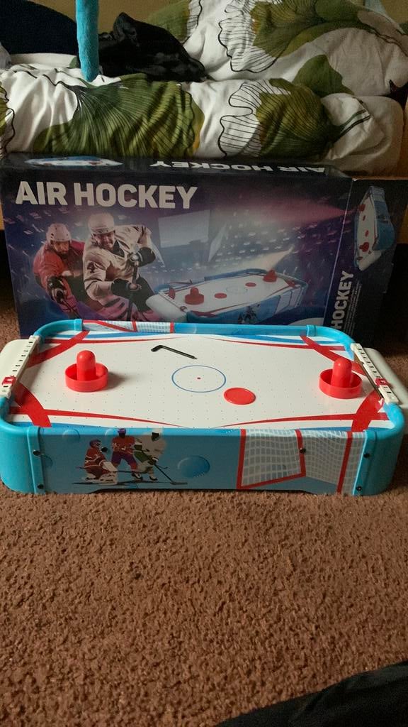 Mini air hockey tafel, Kinderen en Baby's, Ophalen of Verzenden, Zo goed als nieuw