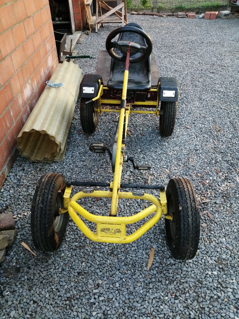 Berg gocart, Ophalen, Gebruikt, Berg, Met kar of aanhanger