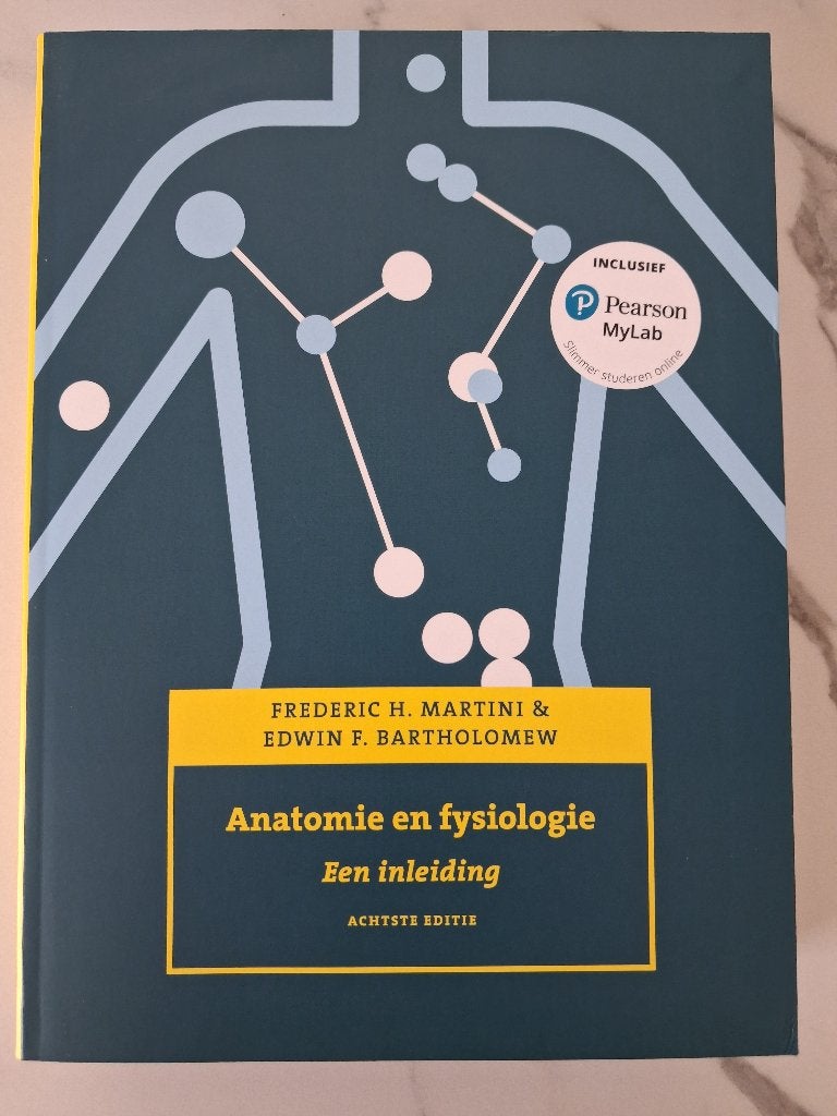Anatomie en fysiologie - Een inleiding - 8ste editie, Boeken, Ophalen of Verzenden, Zo goed als nieuw, Frederic H. Martini; Edwin F. Bartholomew