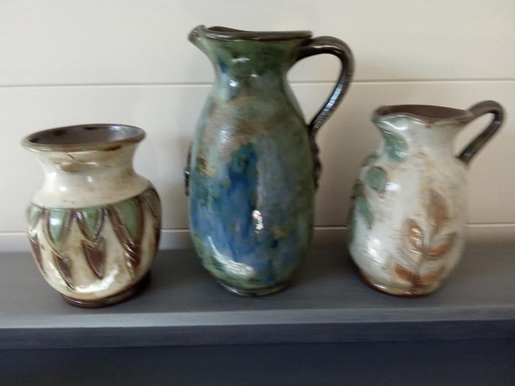 3 VAZEN/KRUIKEN, Huis en Inrichting, Woonaccessoires | Vazen, Ophalen of Verzenden, Zo goed als nieuw, Aardewerk of Porselein