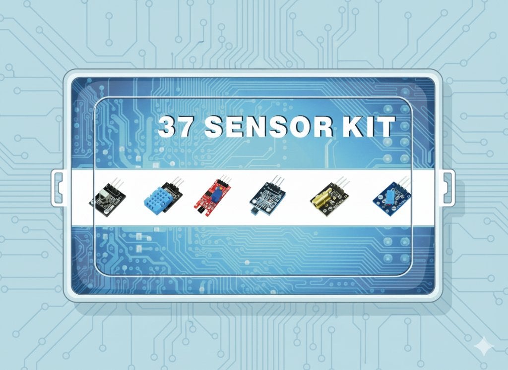 Arduino 37-in-1 Sensor Kit – 37 modules + opbergdoos, Hobby en Vrije tijd, Ophalen of Verzenden, Nieuw