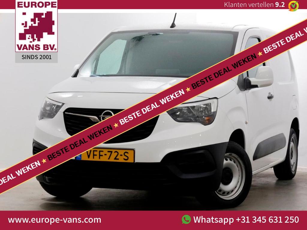 Opel Combo 1.6D 102pk L1H1 Edition Airco/Navi 01-2020, Auto's, Electronic Stability Program (ESP), Wit, Bedrijf, Onderhoudsboekje