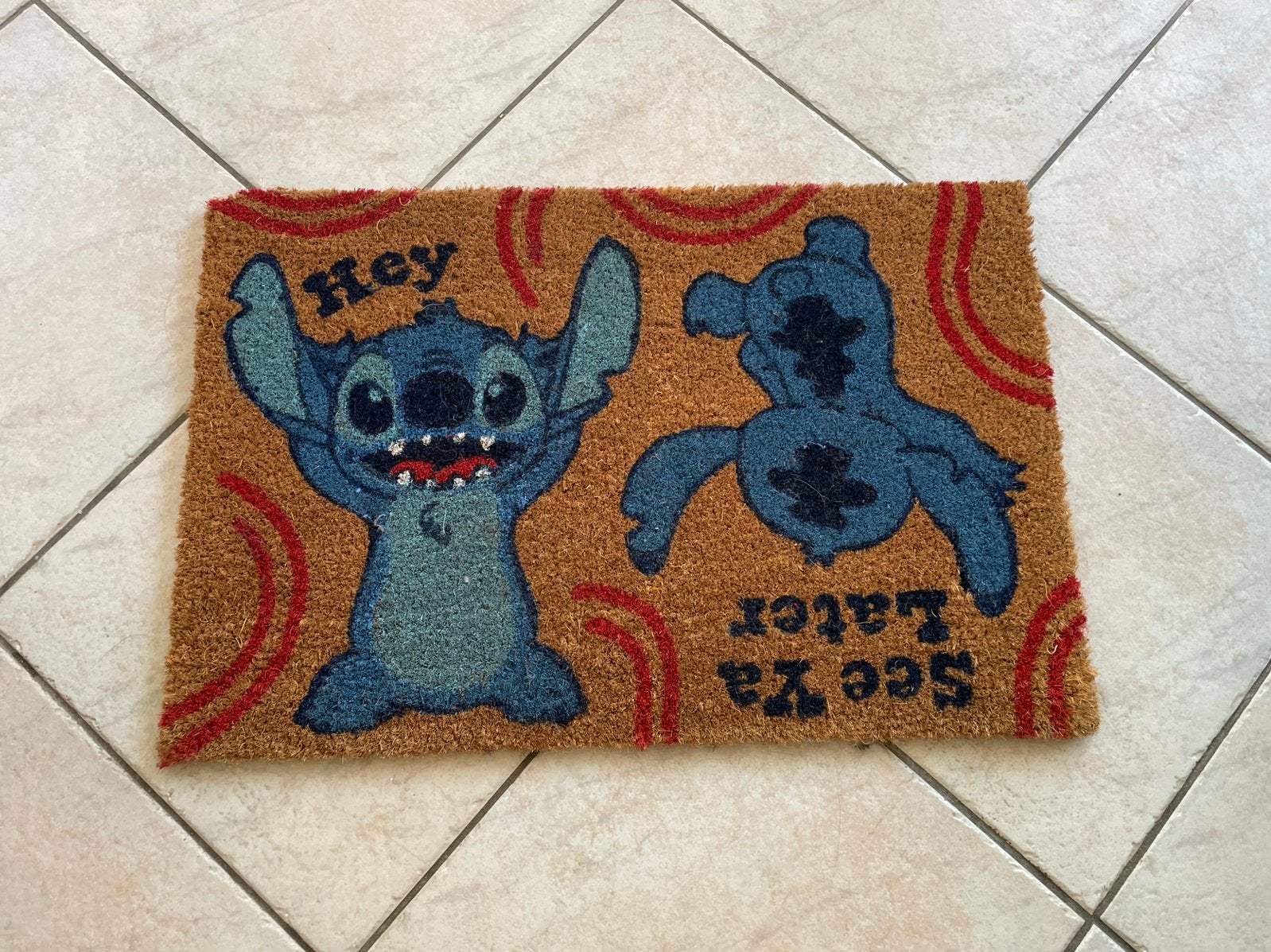 Deurmat Stitch, Tuin en Terras, Deurmatten, Ophalen, Zo goed als nieuw