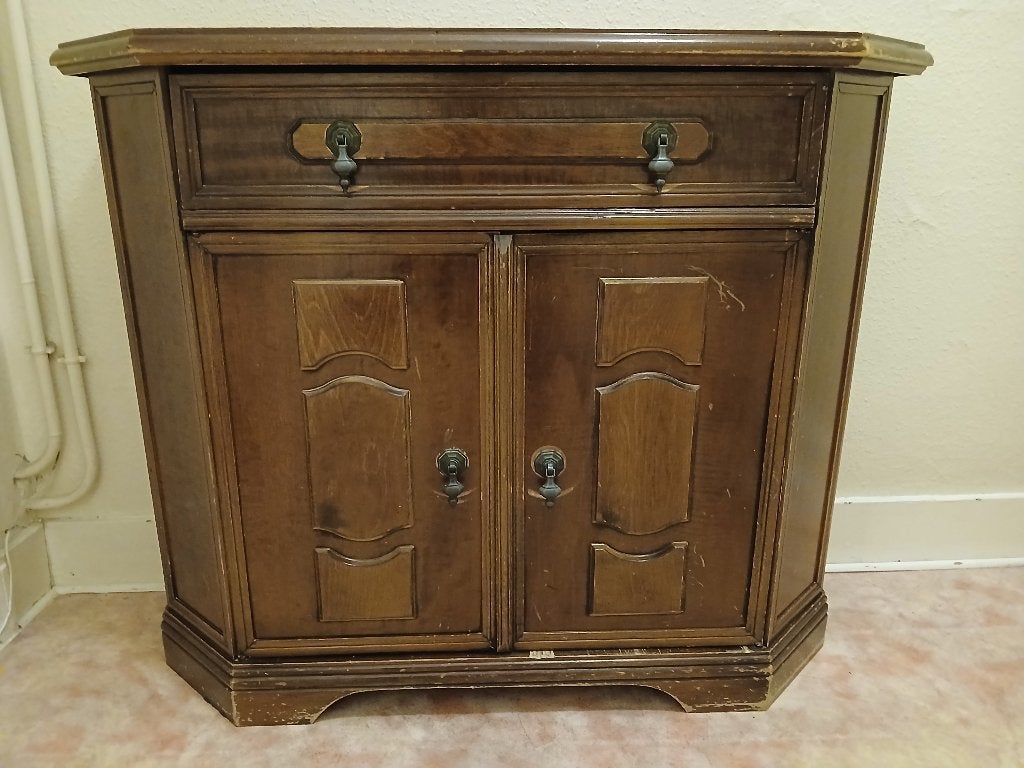 Armoire 2 portes + 1 tiroir, Maison & Meubles, Armoires | Autre, Enlèvement, Utilisé