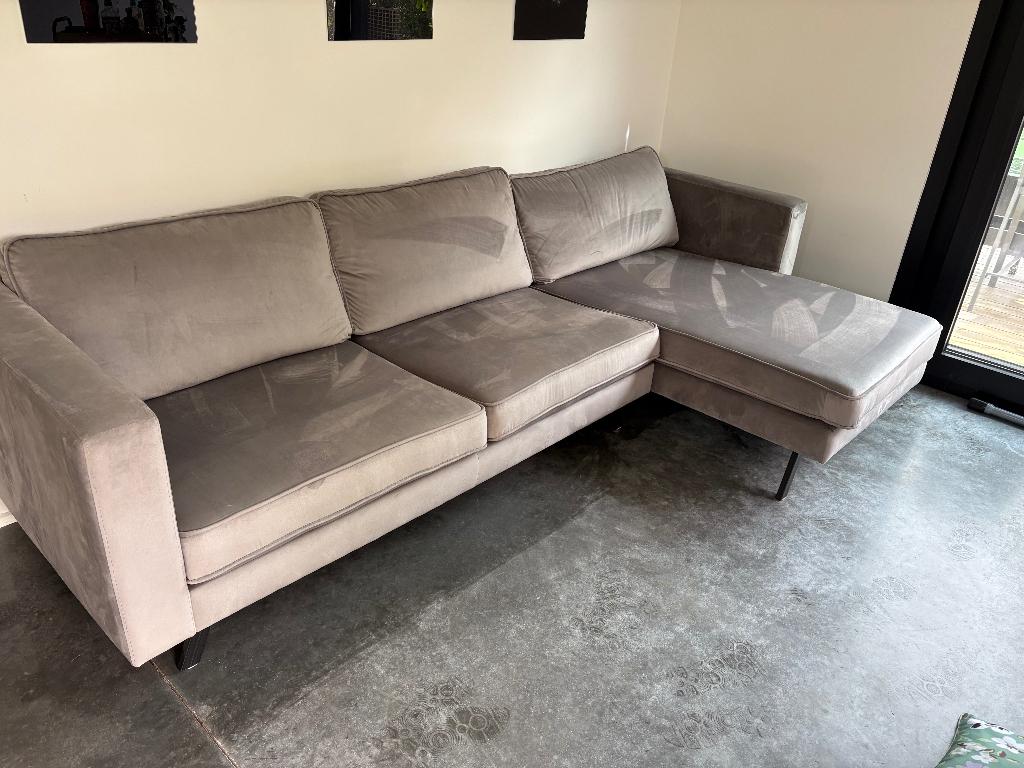 canapé trois places avec chaise longue gauche, Trois personnes, Tissus, 250 à 300 cm, 125 à 150 cm