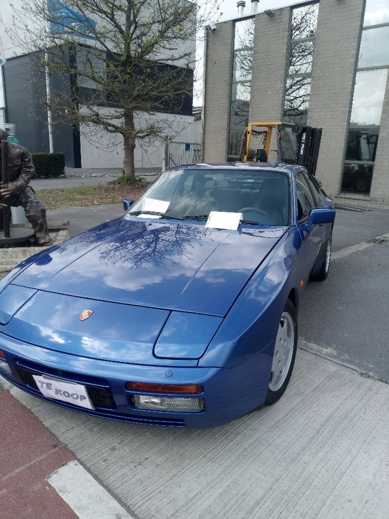 oldtimer, Auto's, 4 zetels, Achterwielaandrijving, Blauw, Leder en Stof