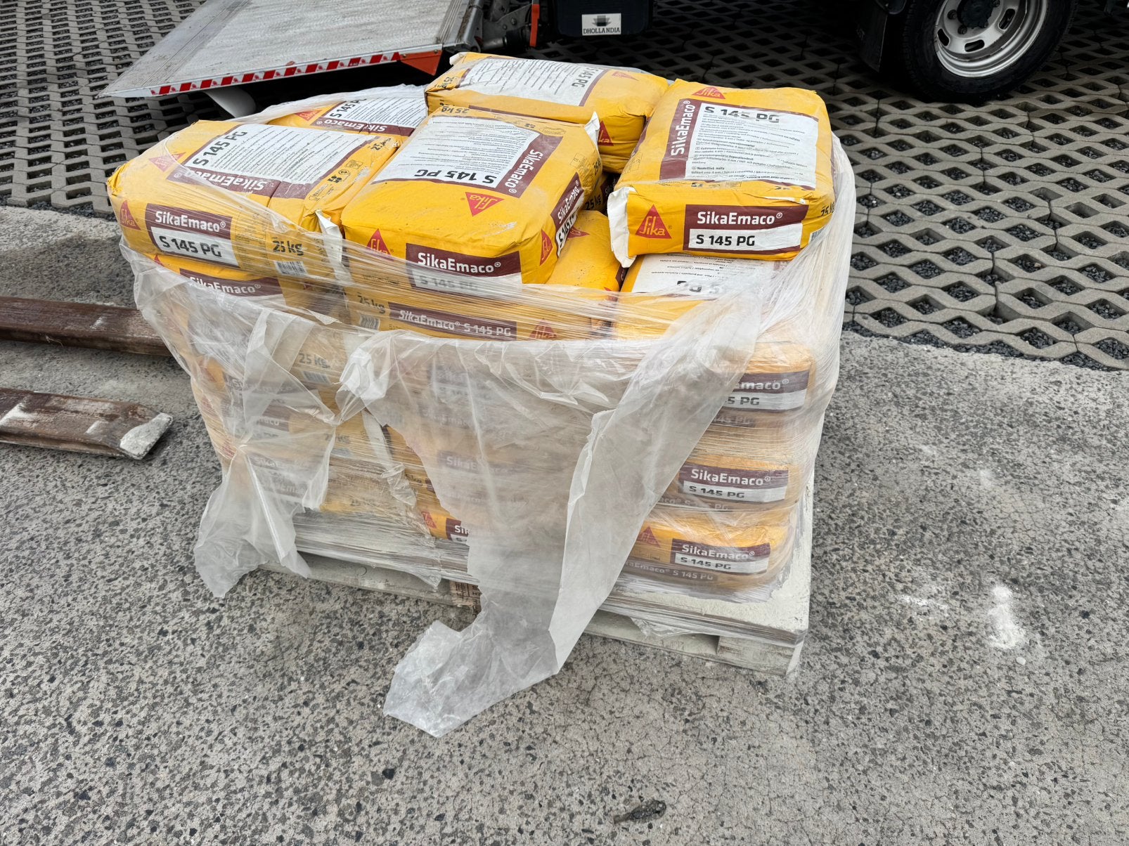 Sika 145PG, Enlèvement