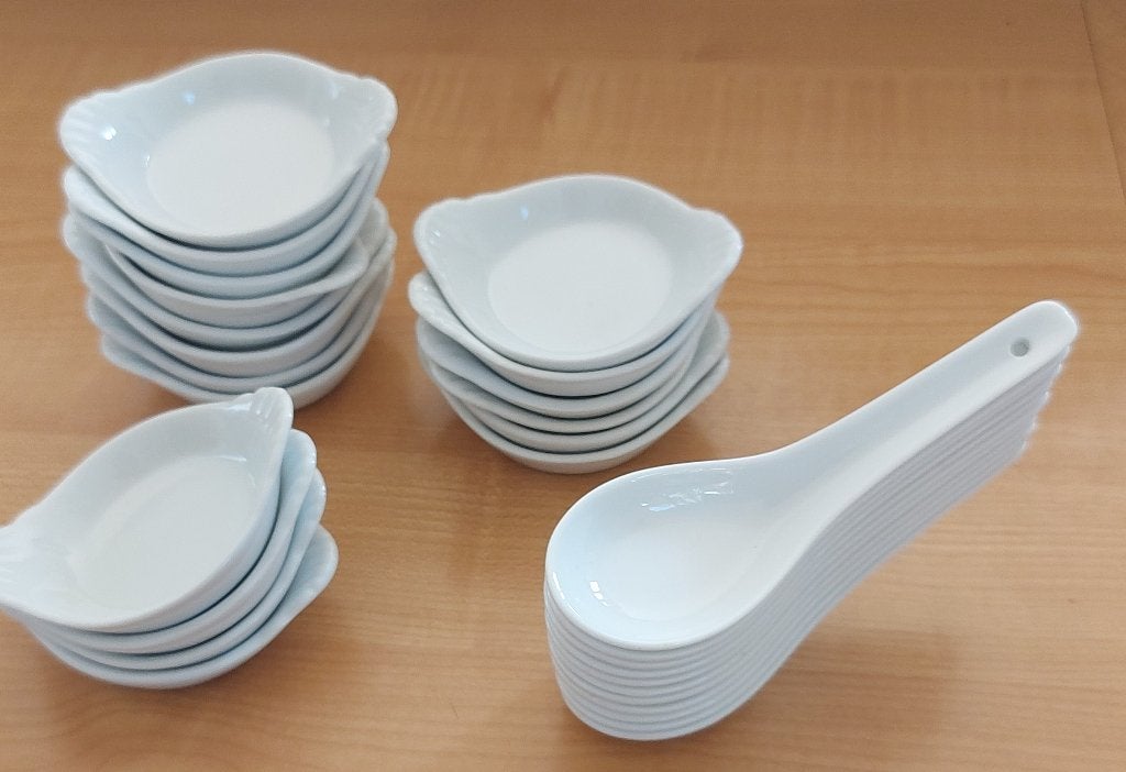 vaisselles de mise en bouche, Enlèvement, Comme neuf, Céramique, Autres types