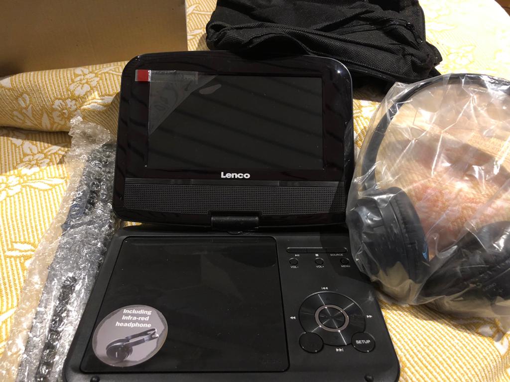 LECTEUR DVD PORTABLE LENCO, À partir de 6 ans, Enlèvement, Neuf, dans son emballage