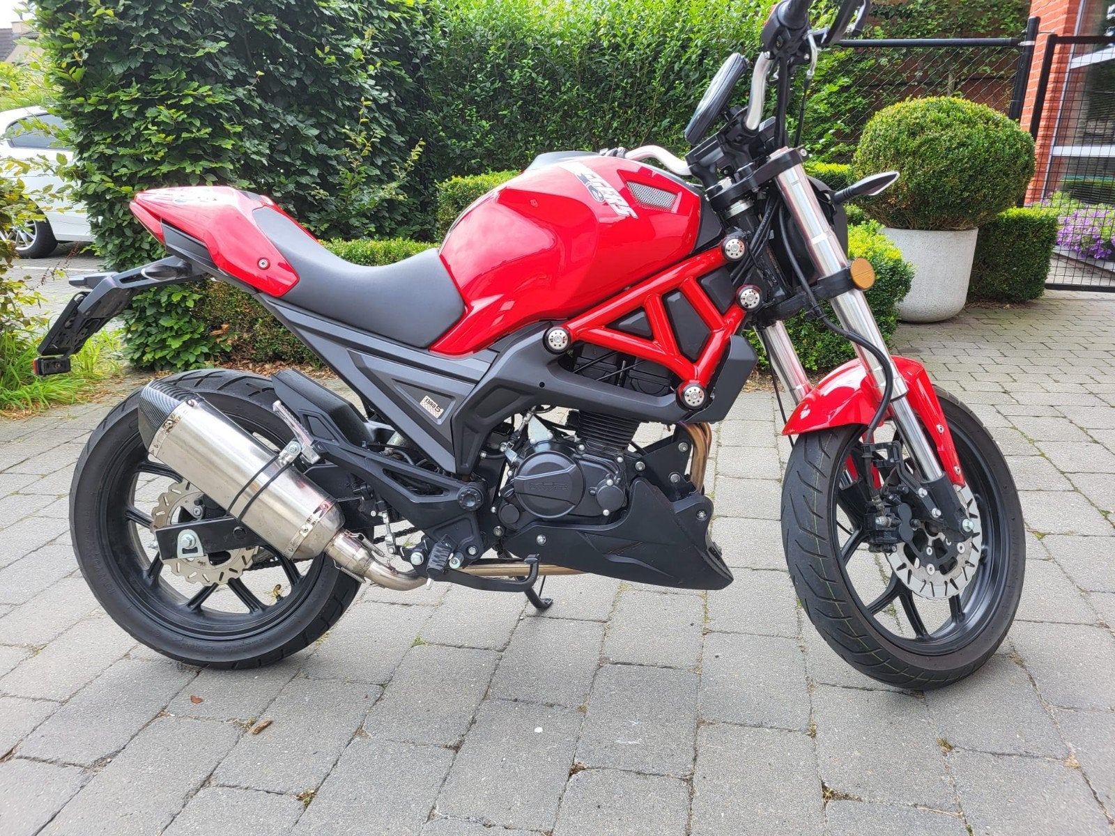 Magpower biggers 50cc (Ducati monster rep.), Fietsen en Brommers, Brommers | Overige merken, Ophalen