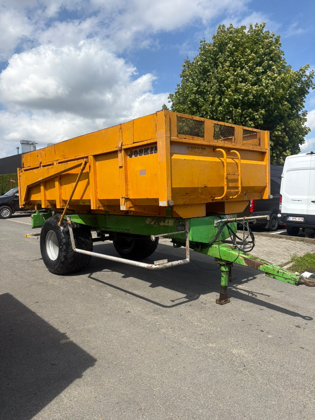 Joskin Kipkar 8ton met papieren, Zakelijke goederen, Landbouw | Werktuigen, Ophalen, Transport