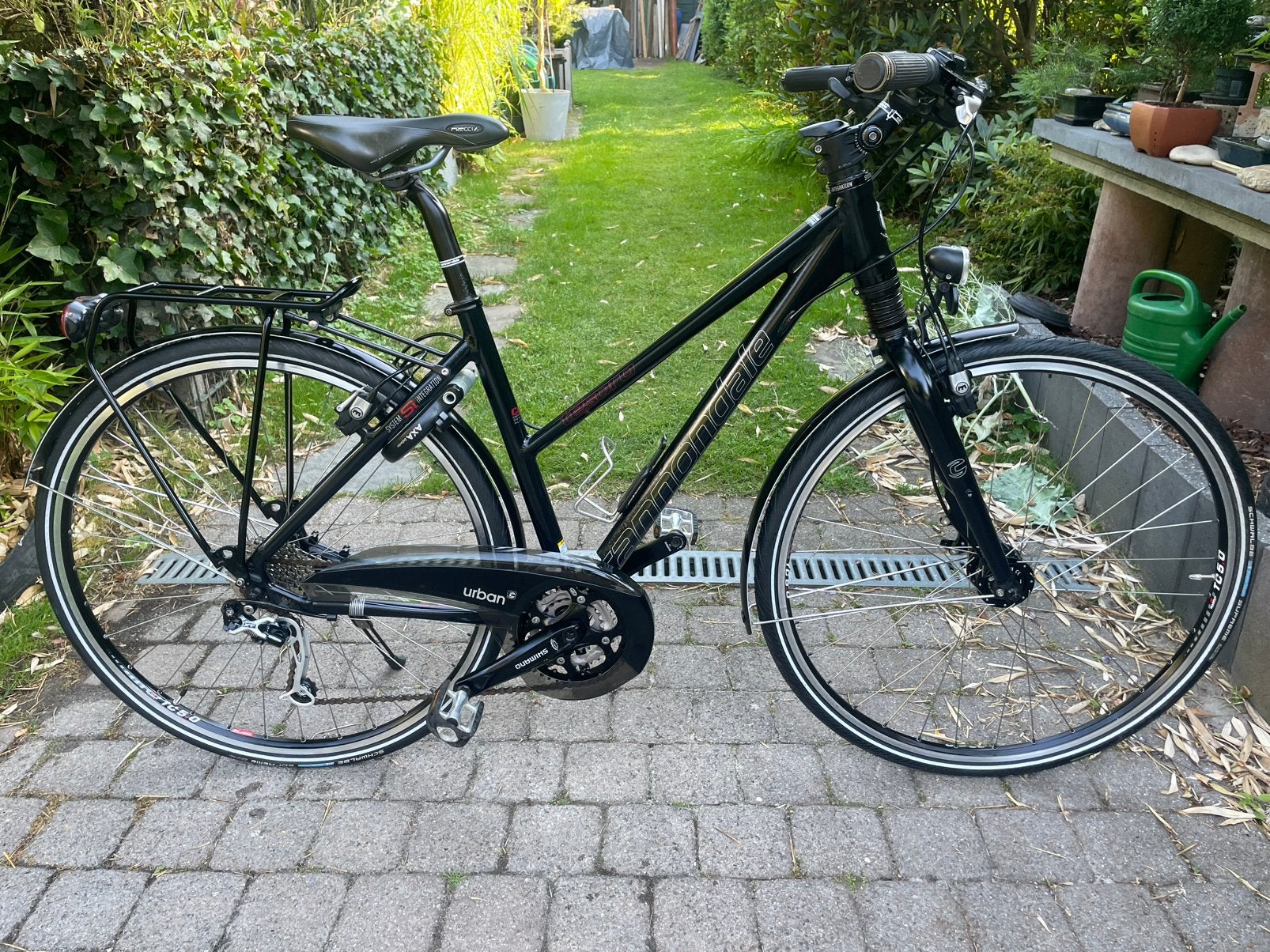 Cannondale damesfiets, Fietsen en Brommers, 28 inch, Velgrem, 47 tot 50 cm, Zo goed als nieuw