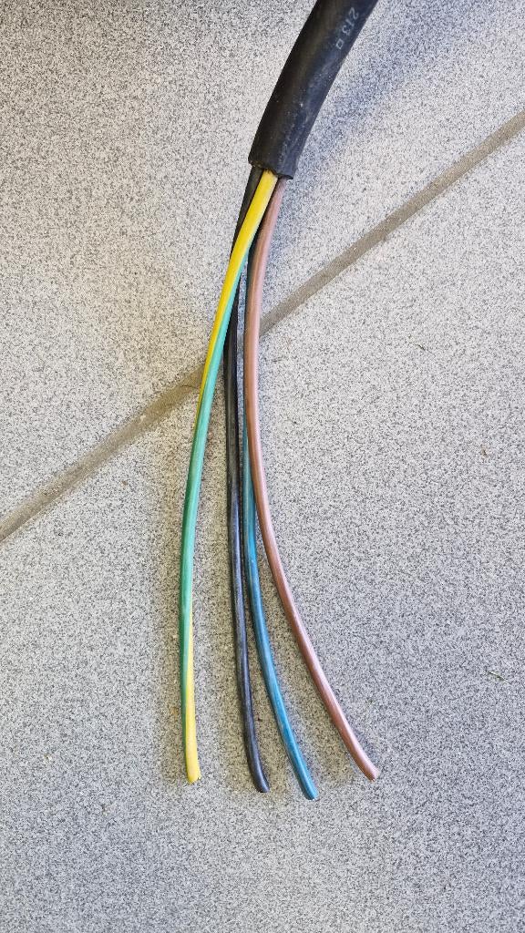 Elektriciteitskabel Neopreen H07 RN-F 4G4, Ophalen, Gebruikt