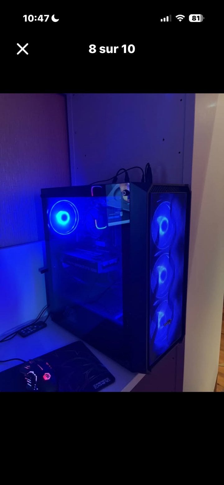 Pc gamer RTX 5060 32GB DDR5 8400F, Enlèvement, Comme neuf, SSD