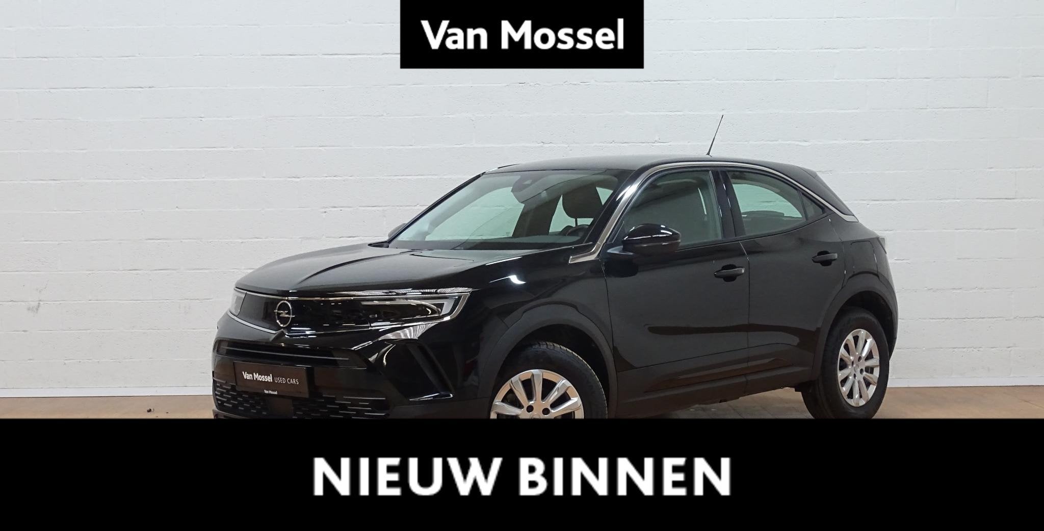 Opel Mokka 1.2 Turbo 74kW S/S Edition+gps+camera+trekhaak, Voorwielaandrijving, Stof, Gebruikt, Zwart
