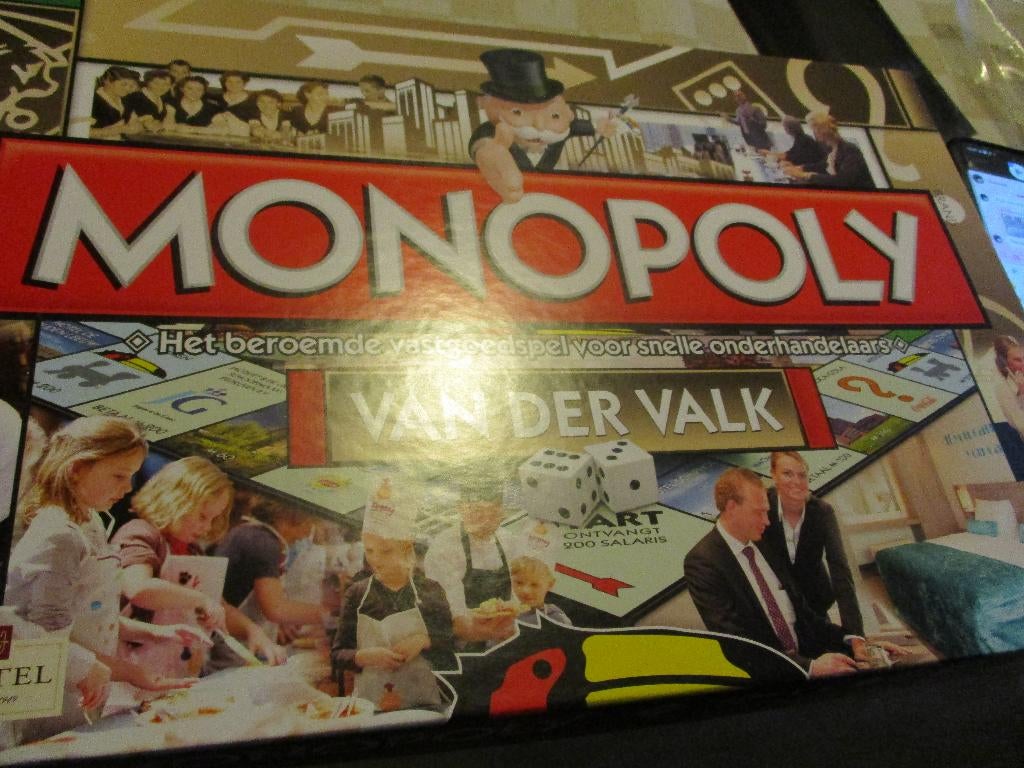 bordspel nieuw Monopoly Van der Valk Hotel Monopolie, Hobby en Vrije tijd, Gezelschapsspellen | Bordspellen, Vijf spelers of meer