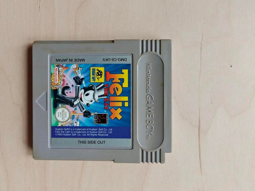 Felix the Cat game, Consoles de jeu & Jeux vidéo, Jeux | Nintendo Game Boy, Enlèvement