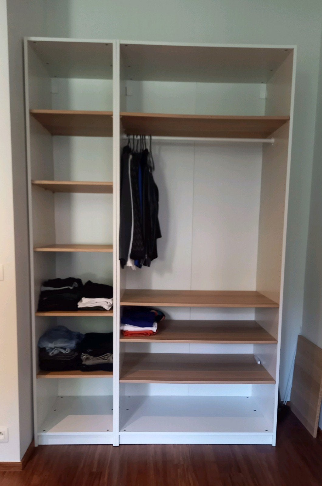Dressing IKEA PAX – 150  58  236 cm – blanc, Avec espace de penderie, Comme neuf, 100 à 150 cm, Enlèvement