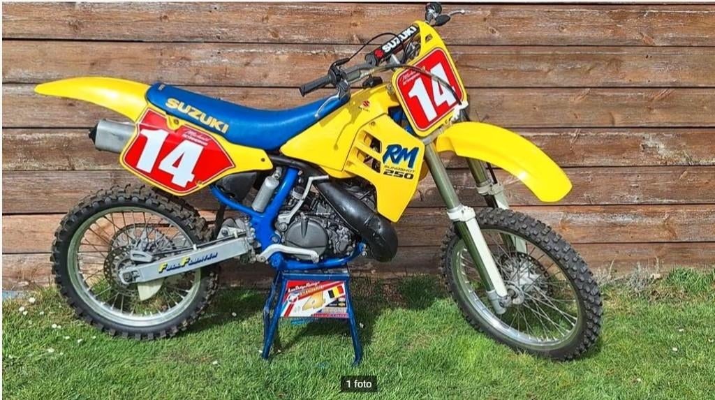 suzuki rm250 1991, Motos, Particulier, Moto de cross, 1 cylindre, 250 cm³