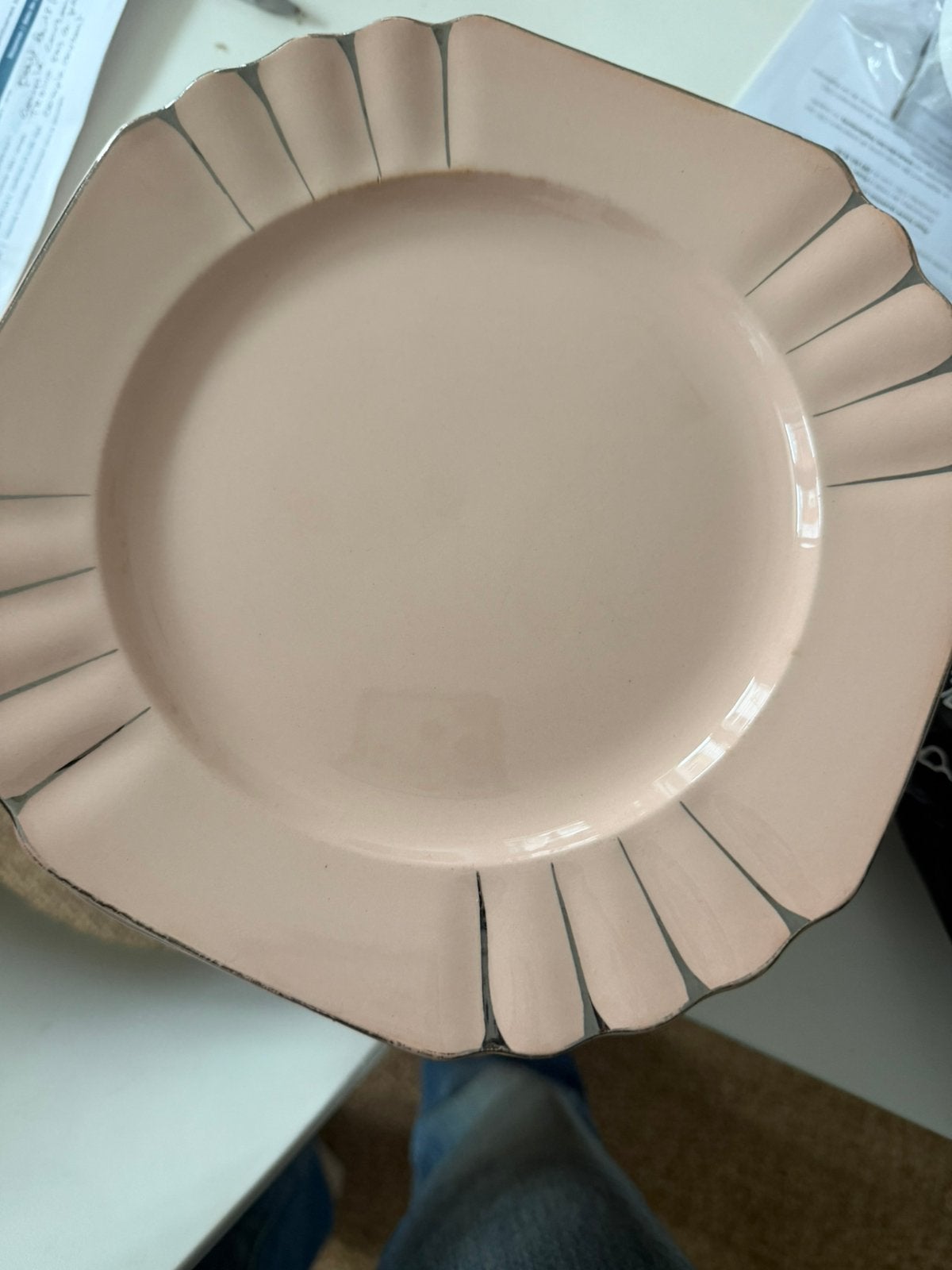 Lot de 16 assiettes, Enlèvement