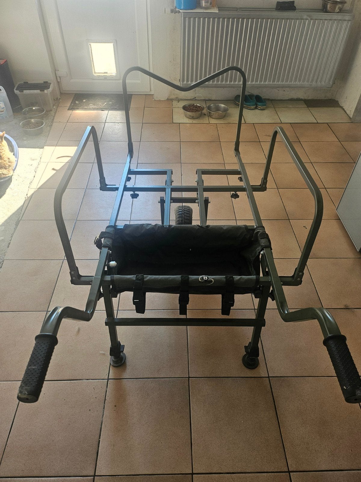 Barrow xl pour pêcheurs, Enlèvement