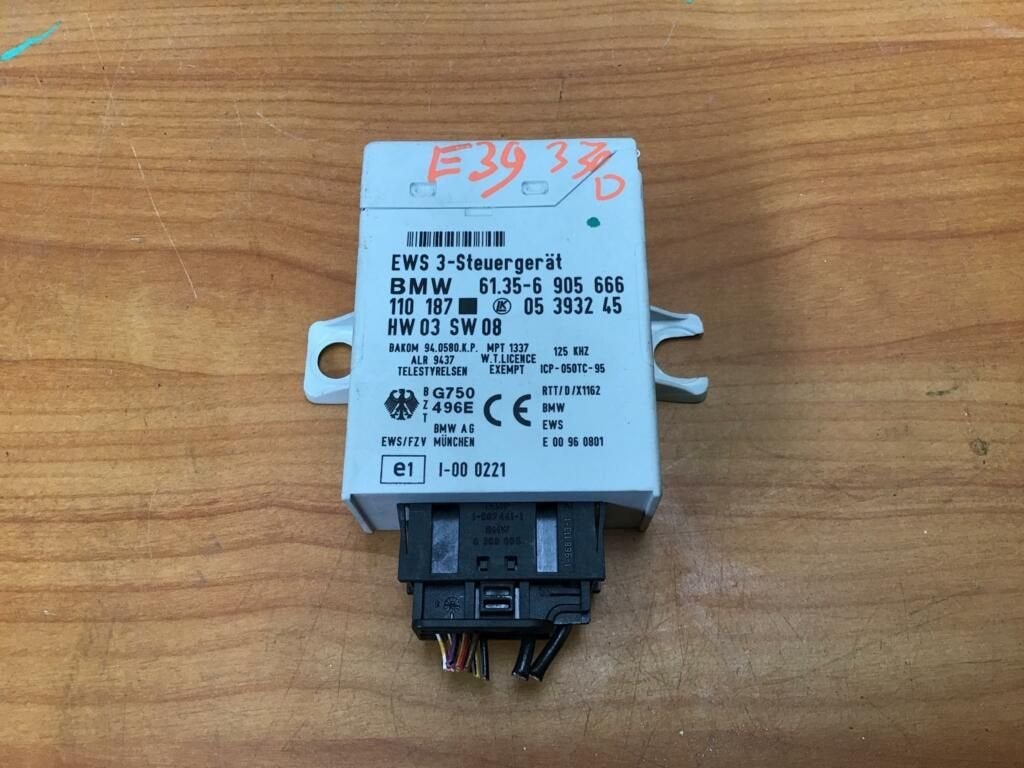 Computer ontsteking BMW E39 61356905666, Gebruikt, -, -, Ophalen of Verzenden