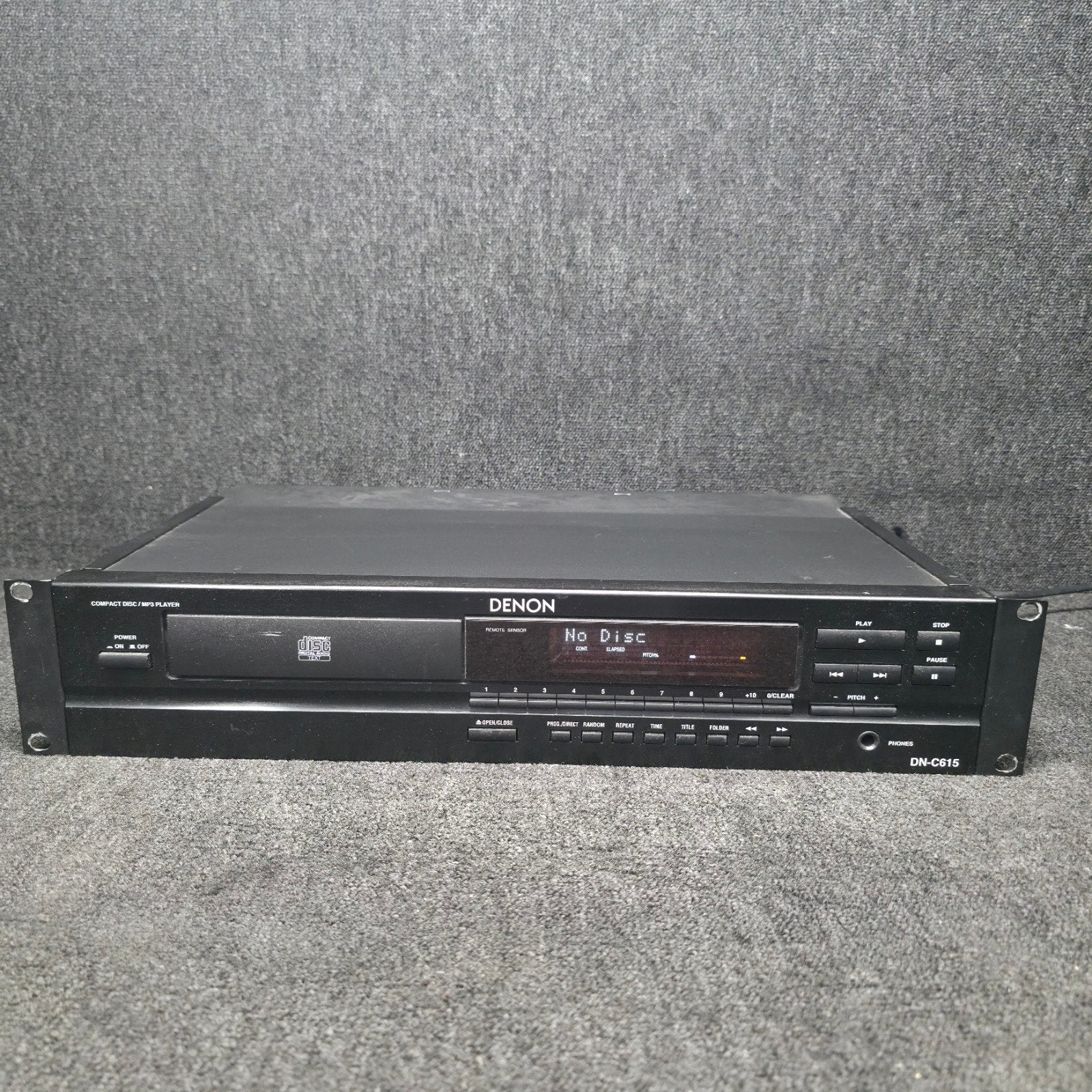 DENON DN-C615   CD / MP3 speler   19 inch rackmount, Ophalen of Verzenden
