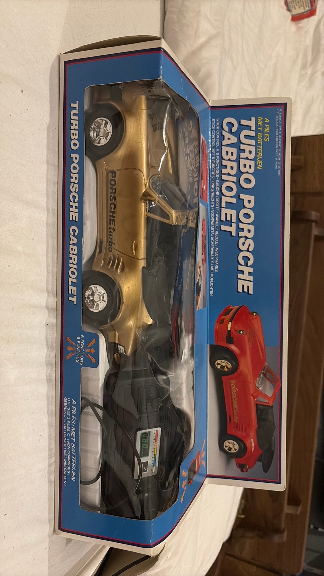 Retro RC Turbo Porsche Cabriolet, Ophalen, Zo goed als nieuw