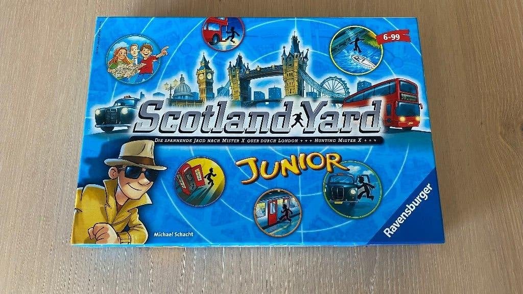 Scotland Yard Junior, 1 ou 2 joueurs, Enlèvement ou Envoi, Neuf, Ravensburger