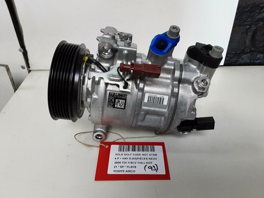 COMPRESSEUR CLIMATISATION Golf VIII (CD1) (3Q0816803D), Volkswagen, Volkswagen AG, Utilisé, Kundenbetreuung@volkswagen.de