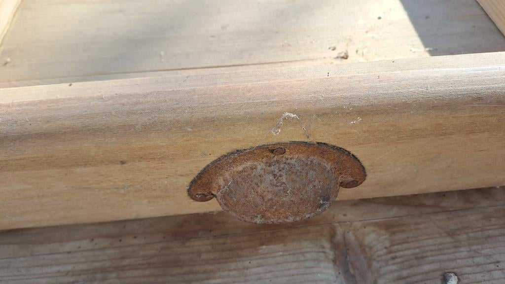 massieve houten tafel, Doe-het-zelf en Bouw, Plinten en Afwerking, Ophalen