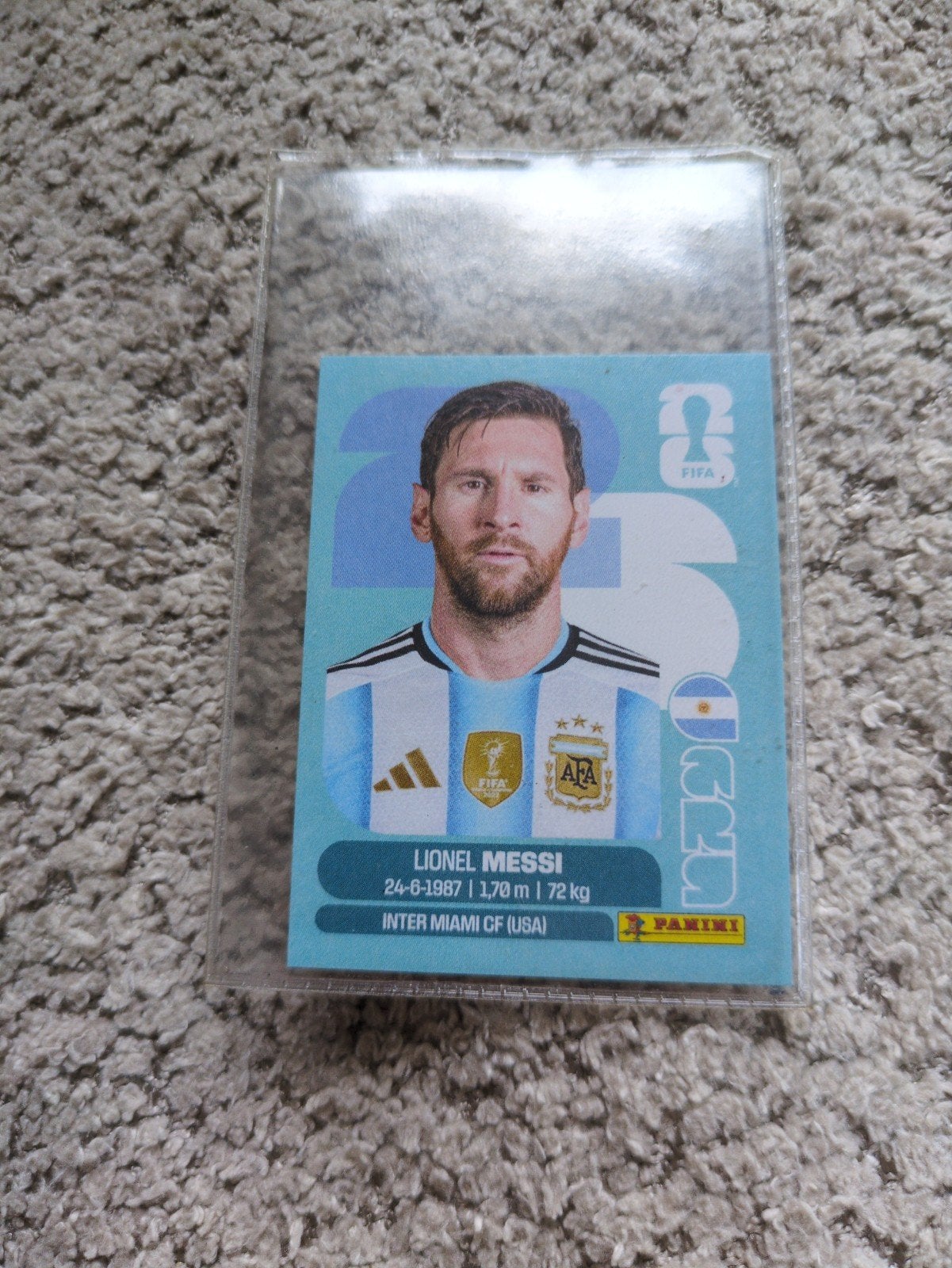 Messi WK 2026 panini sticket, Ophalen of Verzenden