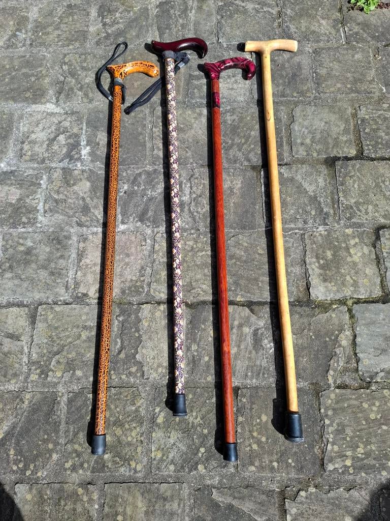 Wandelstokken, Ophalen