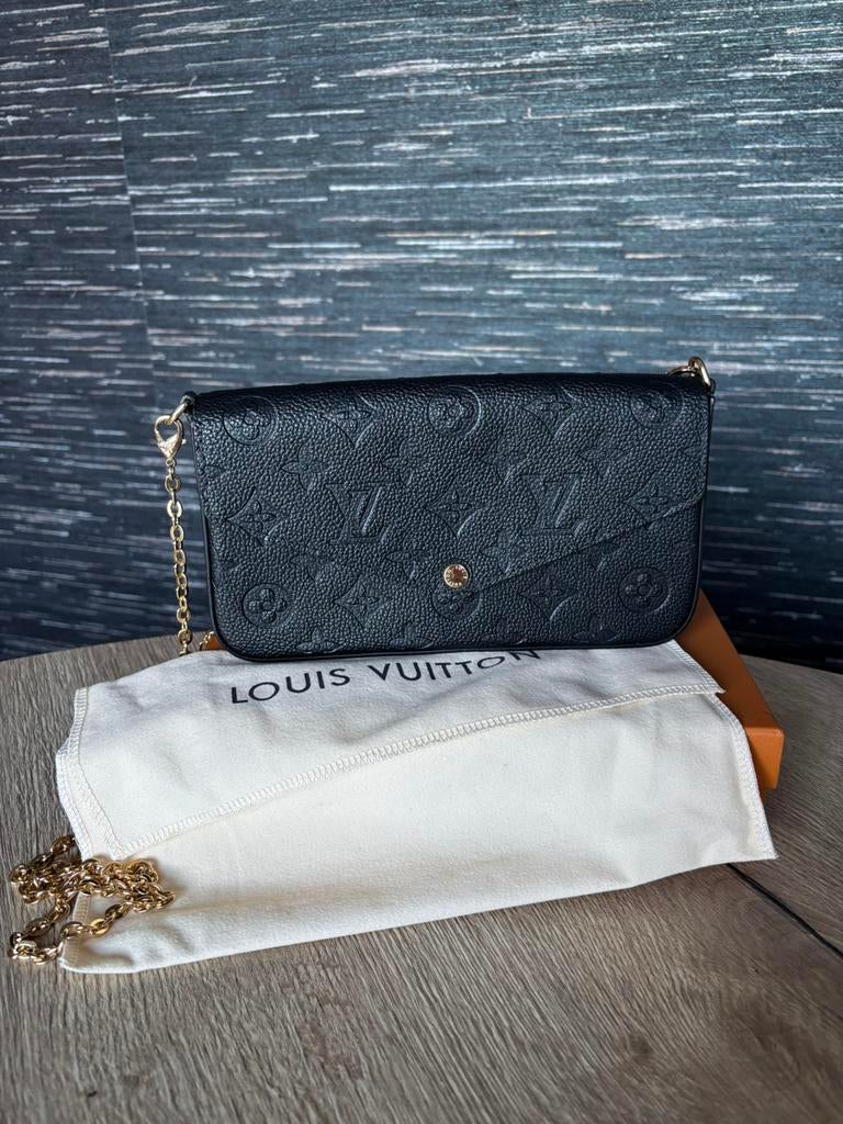 Louis Vuitton Felice, Enlèvement ou Envoi, Comme neuf, Noir