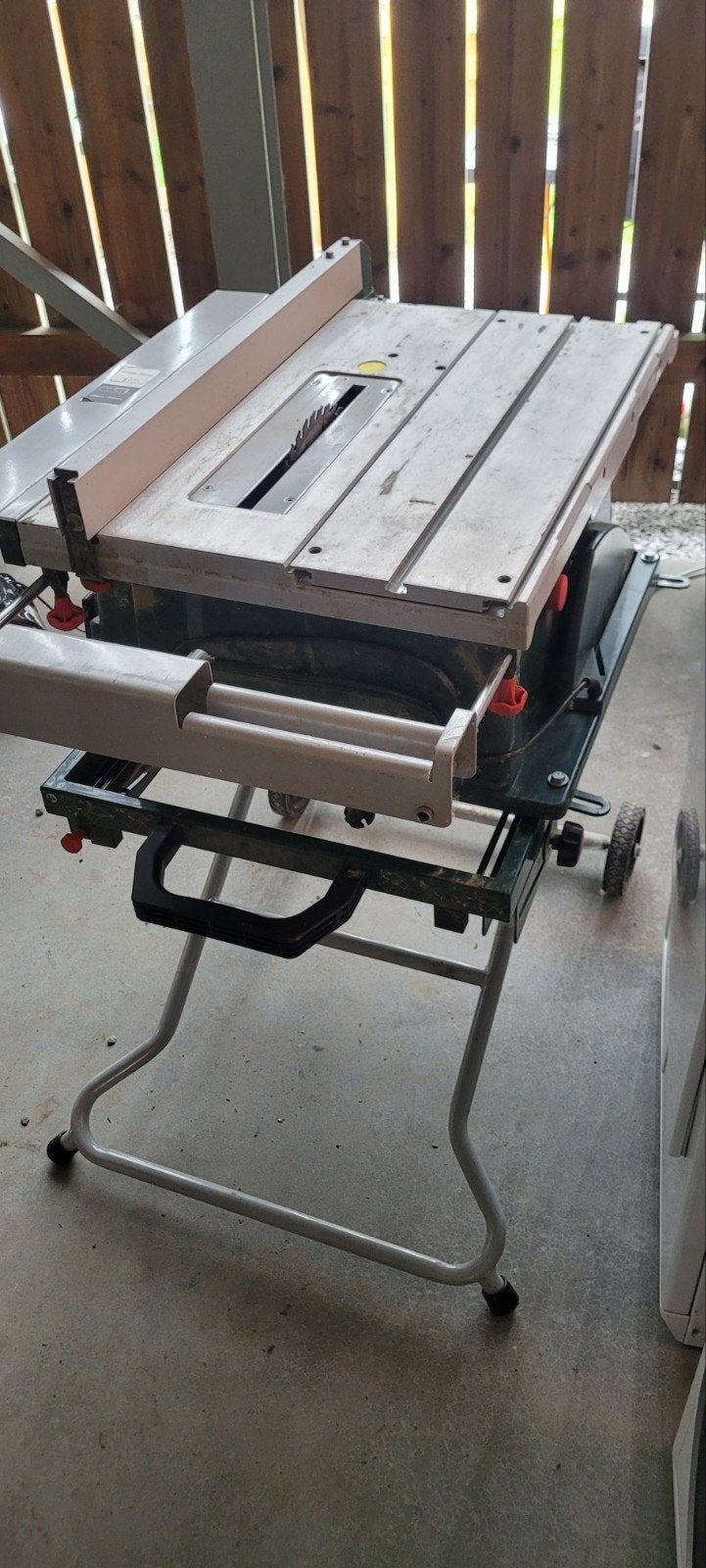Zaagtafel, Doe-het-zelf en Bouw, Ophalen, Gebruikt