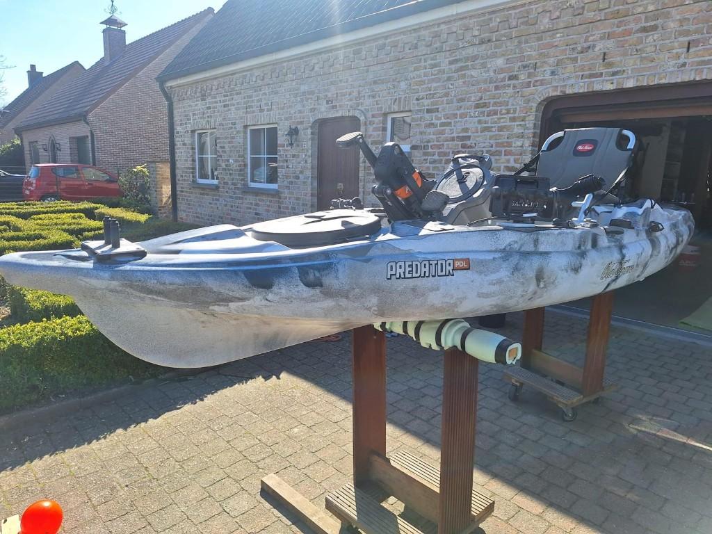 VIS KAYAK - OLD TOWN PREDATOR PDL - volledig uitgerust, Enlèvement, Comme neuf, Autres types